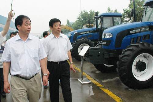 宗锦耀希望福田雷沃能率先打造中国农机世界品牌