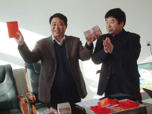 北京兴农天力农机合作社2009年户均分红8万元(图)