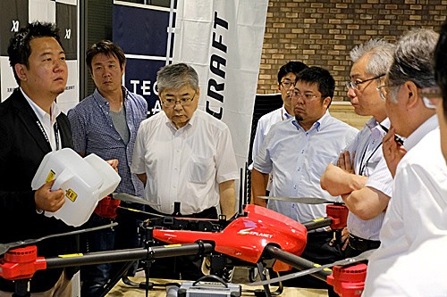 极飞在日本推出P20植保无人机