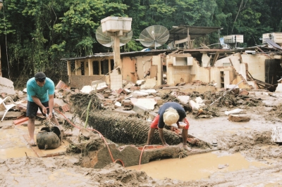 巴西洪灾已造成至少510人丧生